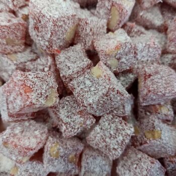 Yer Fıstıklı Nar Aromalı Duble Lokum