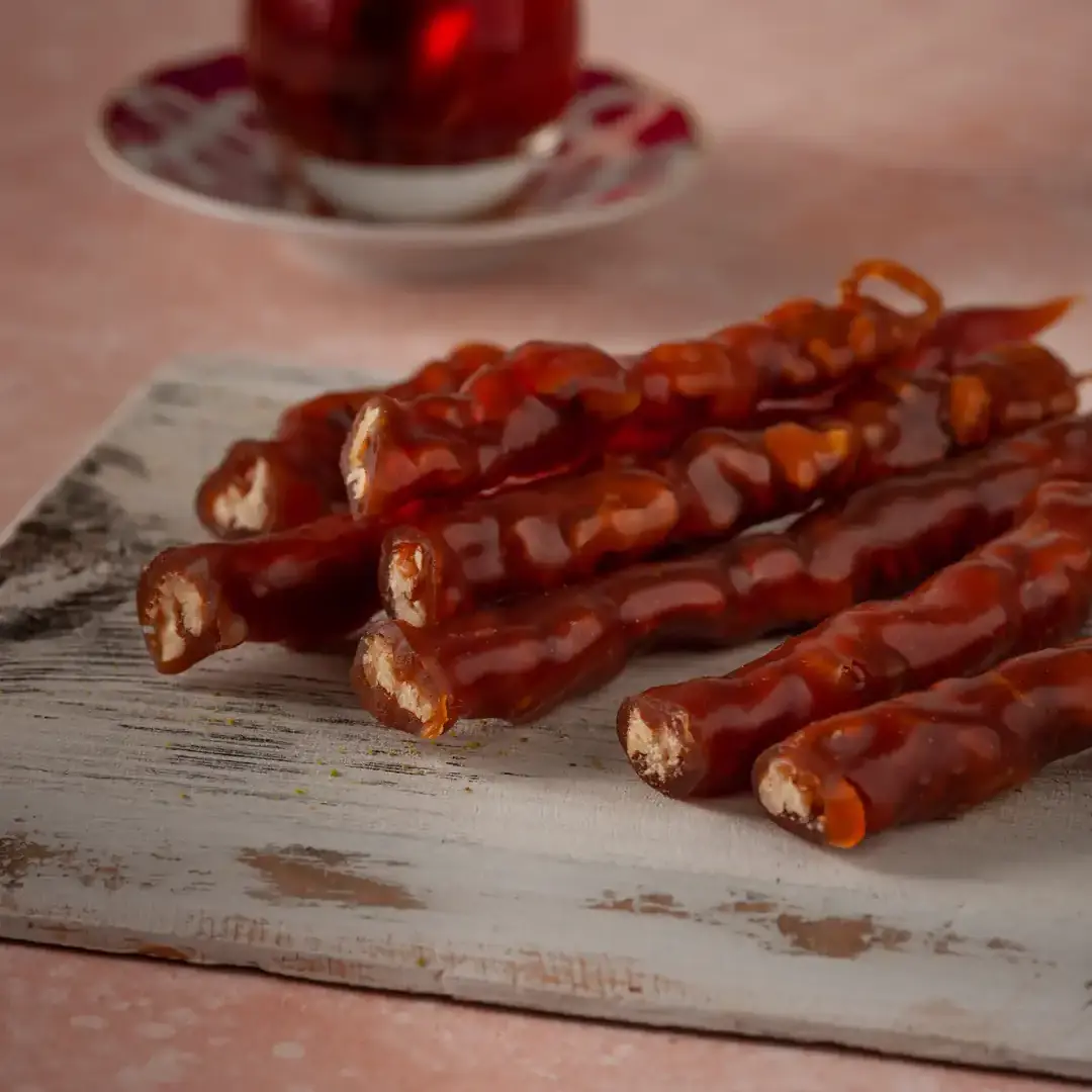 Toptan Tekli İnce Cevizli Sucuk Toptan Tekli İnce Cevizli Sucuk